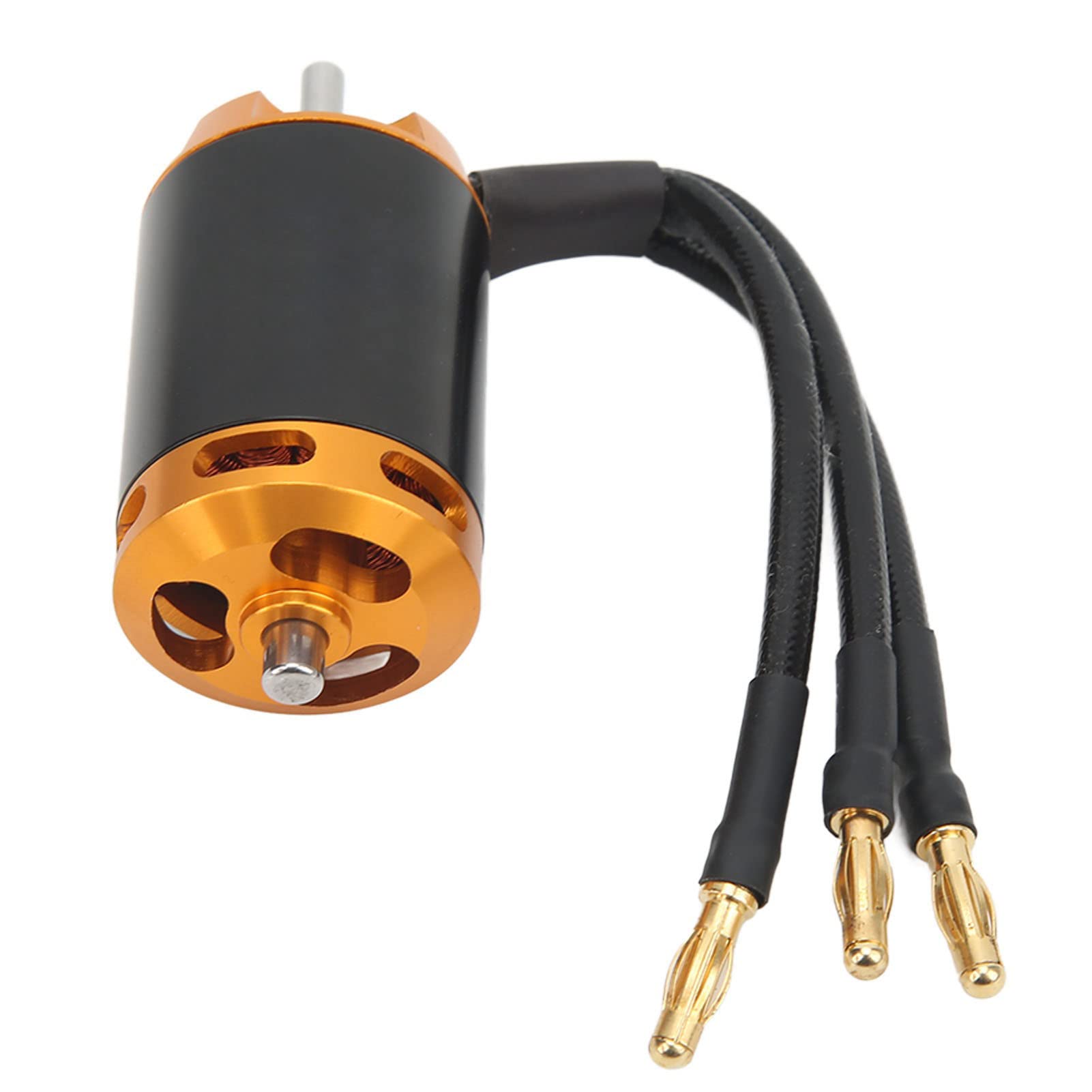 Airshi 3600KV Bürstenloser Motor, Wassergekühlter Hochleistungs-RC-Boot-Brushless-Motor mit Aufbewahrungsbox für RC-Boot