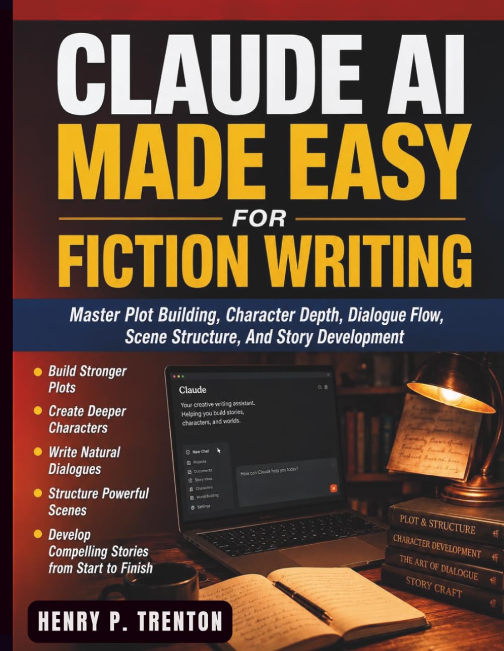 Claude AI Made Easy for Fiction Writing: Master Plot Building, Character Depth, Dialogue Flow, Scene Structure, And Story Development