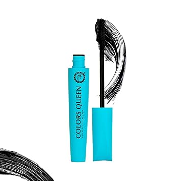 COLOUR QUEEN premium Big Eyes Waterproof Mascara | Lightweight, Volumizing & Lengthening | Intense Black Finish | Instant Lift, Smudge Proof SH-7711