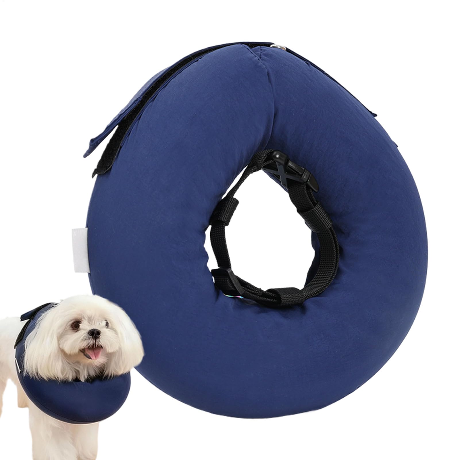 Collar a prueba de roturas para cachorros y gatos con material suave de algodón
