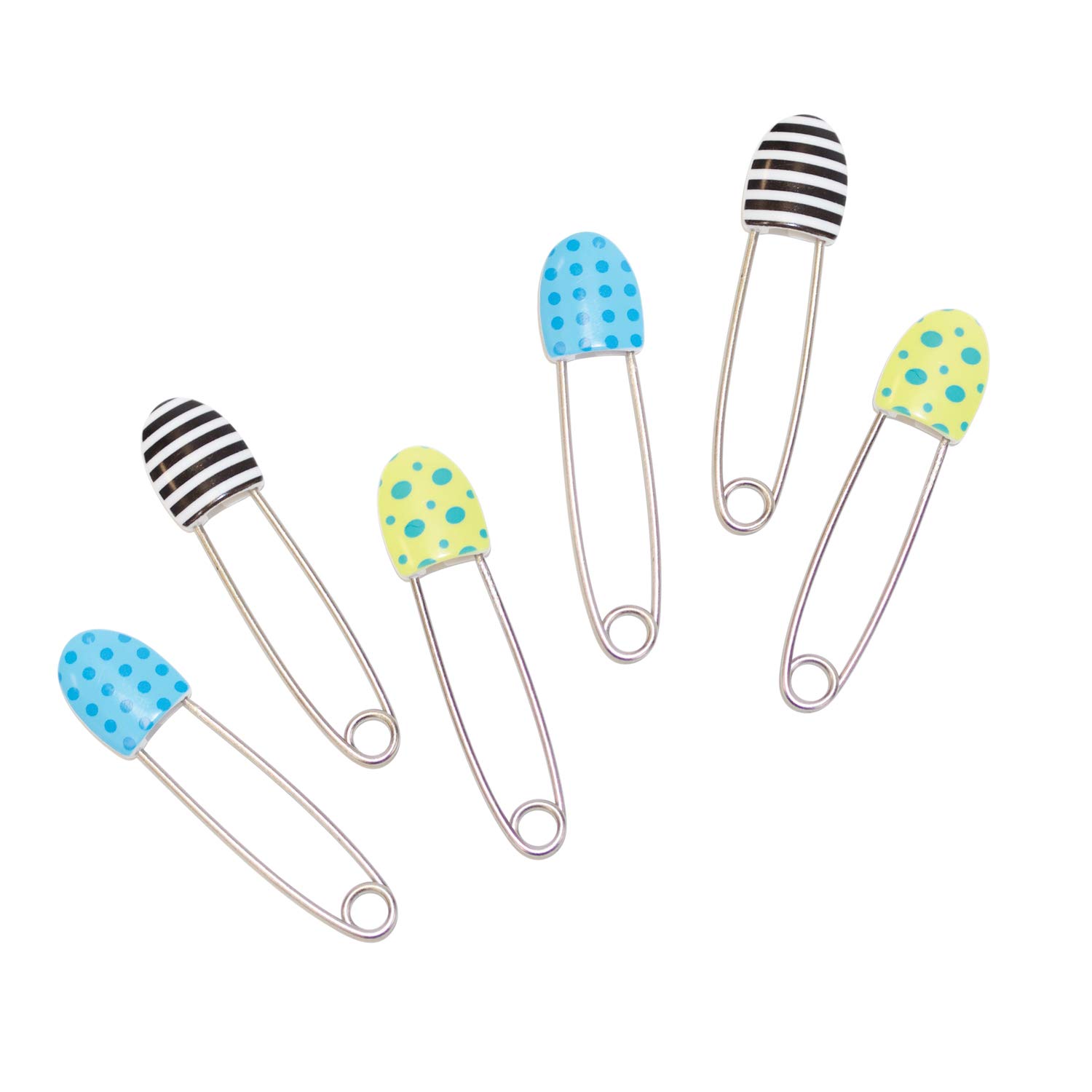 Sassy Sassy Decorative Diaper Pins 6 Count