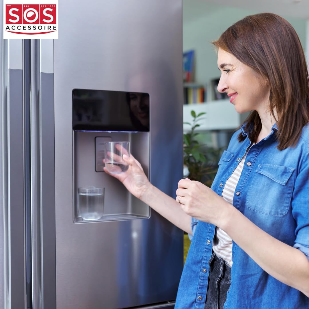 SOS Accesorio - Filtro de agua AQUAPURE / APP100 para frigorífico, congelador Samsung 484000000513, DA29-00003G (7 unidades)