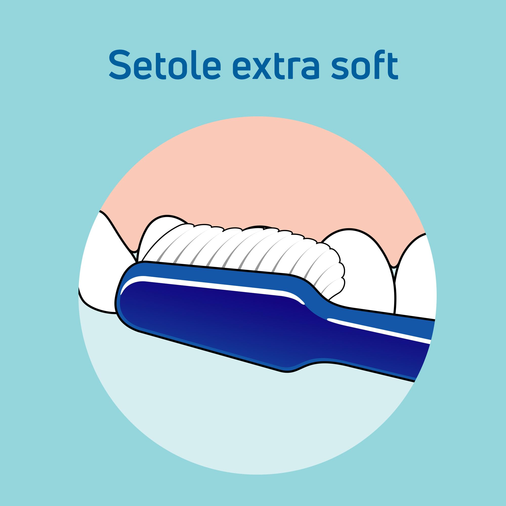 Spazzolino TePe Kids, Extra Soft, Confezione mista, 4pz, spazzolino per bambini, spazzolino con setole extra soft per rimozione delicata ed efficace della placca