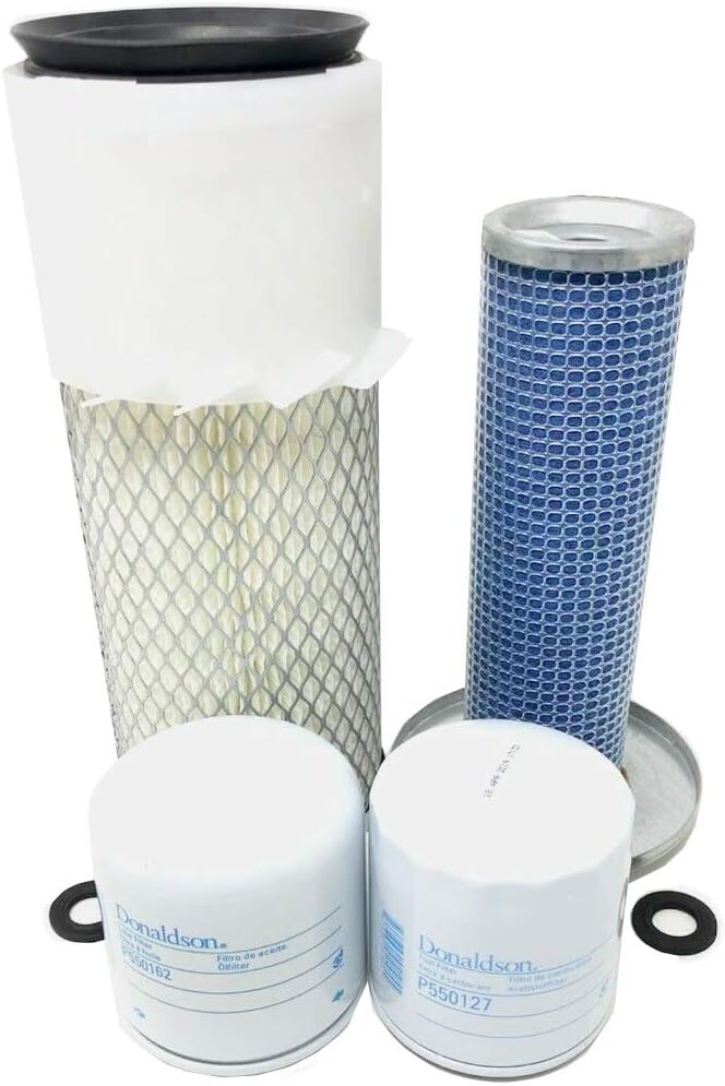 CFKIT Maintenance Filter Kit Compatible with Kubota KX91-2