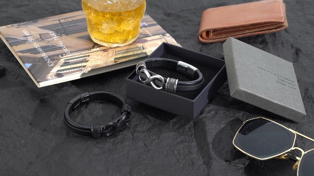 Pulsera para hombre HSM con grabado 'Love You Forever' miniatura 7