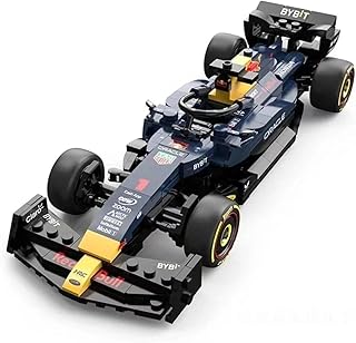 Rastar 1:24 Red Bull Racing RB19 Formula 1 Car Building Block Model – Official Licensed F1 Collectible for Adults & Kids (DIY Assembly Set)