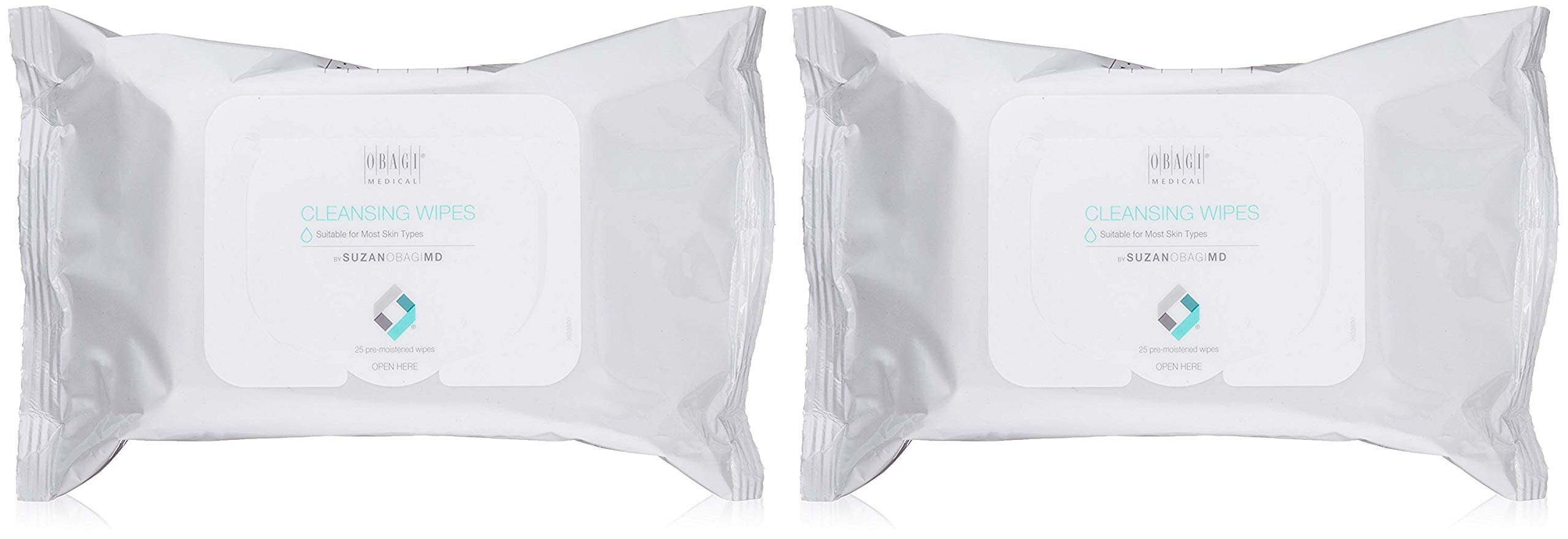 Medical On the Go Cleansing and Makeup Removing Wipes, 25 count