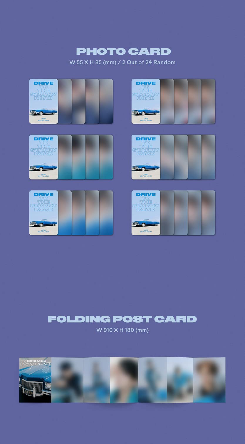 ASTRO - Drive to the Starry Road [Drive ver.] 3rd Album+Folded