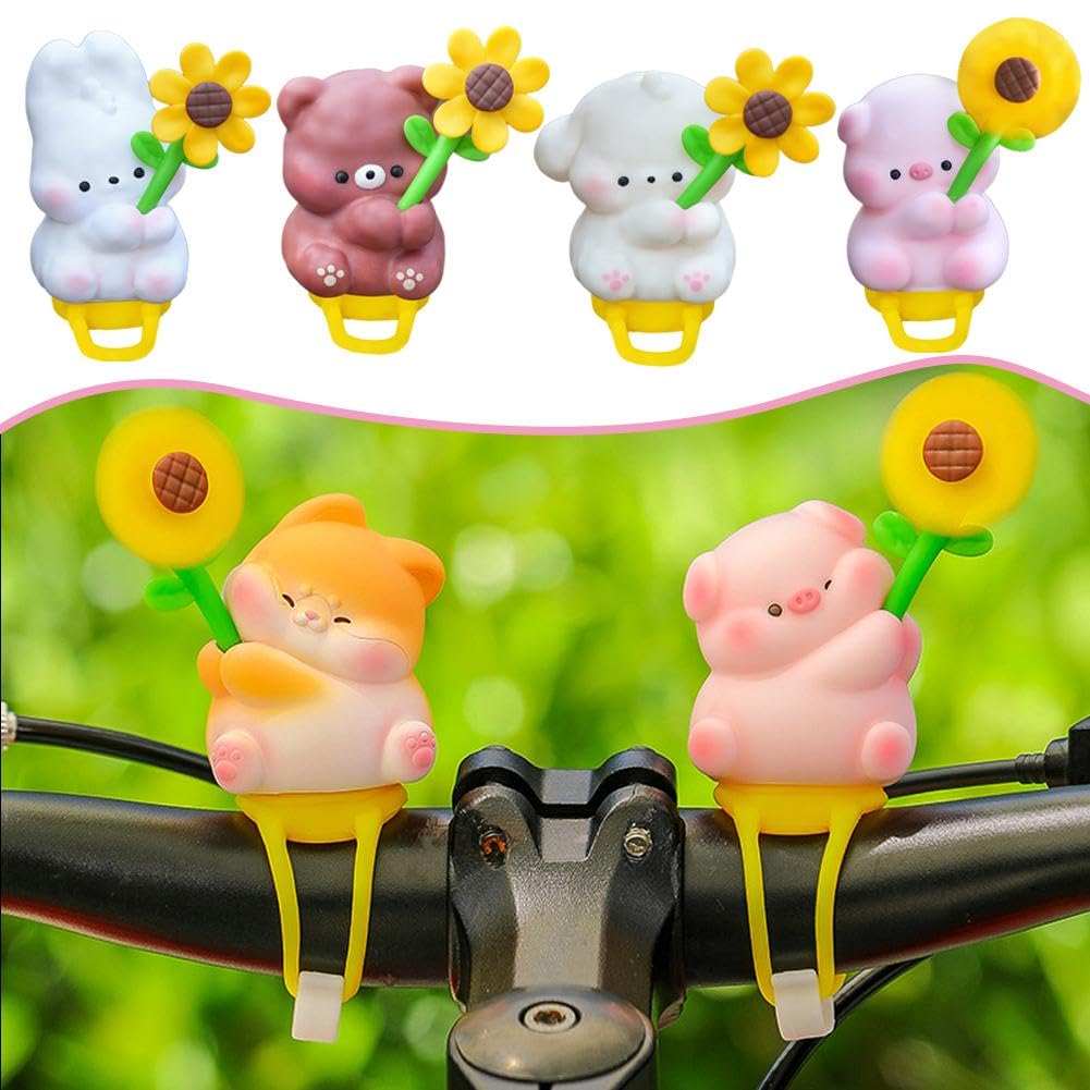 tier elektrofahrrad Fahrradlenker-Dekoration, Elektrofahrrad-Cartoon-Ornament, niedliches Tier-Fahrrad-Armaturenbrett-Dekor mit Sonnenblumen-Windmühle, niedlicher Propeller-Lenker-Dekor für Fahrrad, Roller, Motorrad Sport & Freizeit Rahmengrösse:XL no-review Flex im Carbonrahmen –