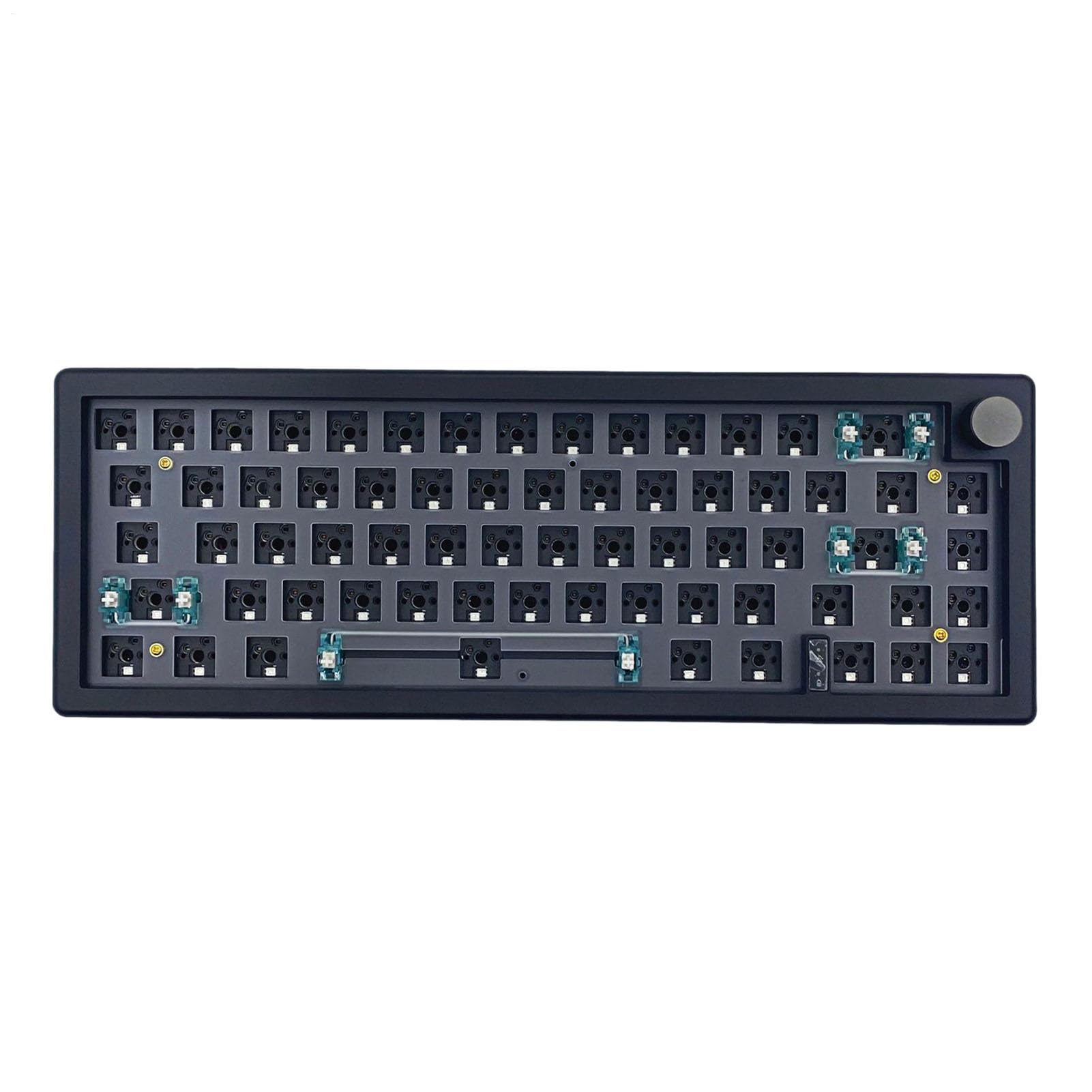 Tastiera meccanica wireless – Tastiera meccanica retroilluminata RGB | compatta per PC per giochi – Computer da scrivania portatile tastiera wireless 67 tasti forniture ufficio per soggiorno