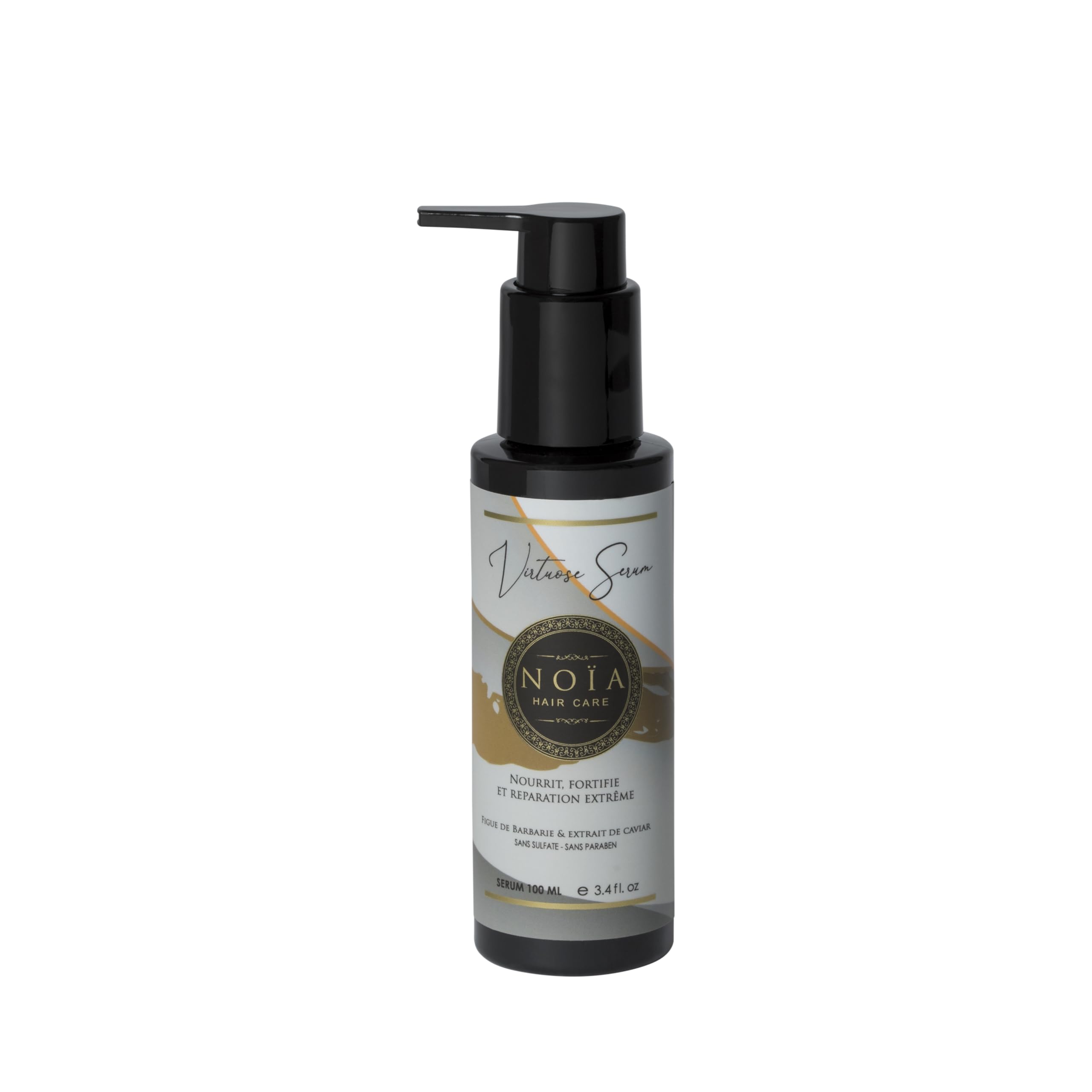 Prickly Pear & Caviar Hair Serum - Virtuose Collection - NOÏA HAIR - 100ML, No color, 100 ml (Pack of 1)