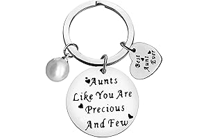 Best Auntie Keychain Gift for Precious Aunts from Niece or Nephew