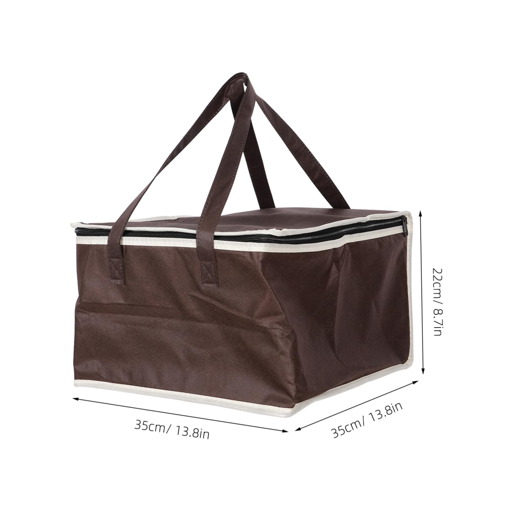 STOBAZA Large Capacity Insulated Food Bag Non-Woven Fabric Hot Food Warmer for Camp