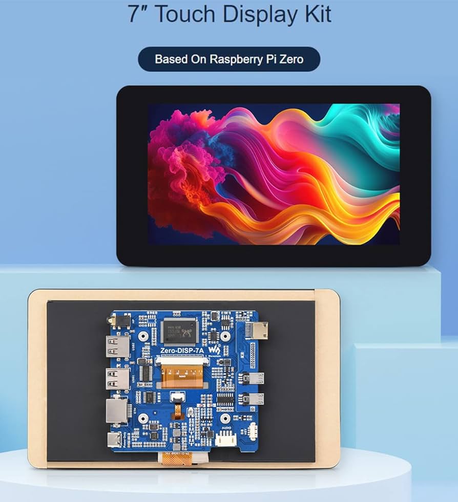 Amazon.co.jp: waveshare 7インチ タッチディスプレイ LCD IPS