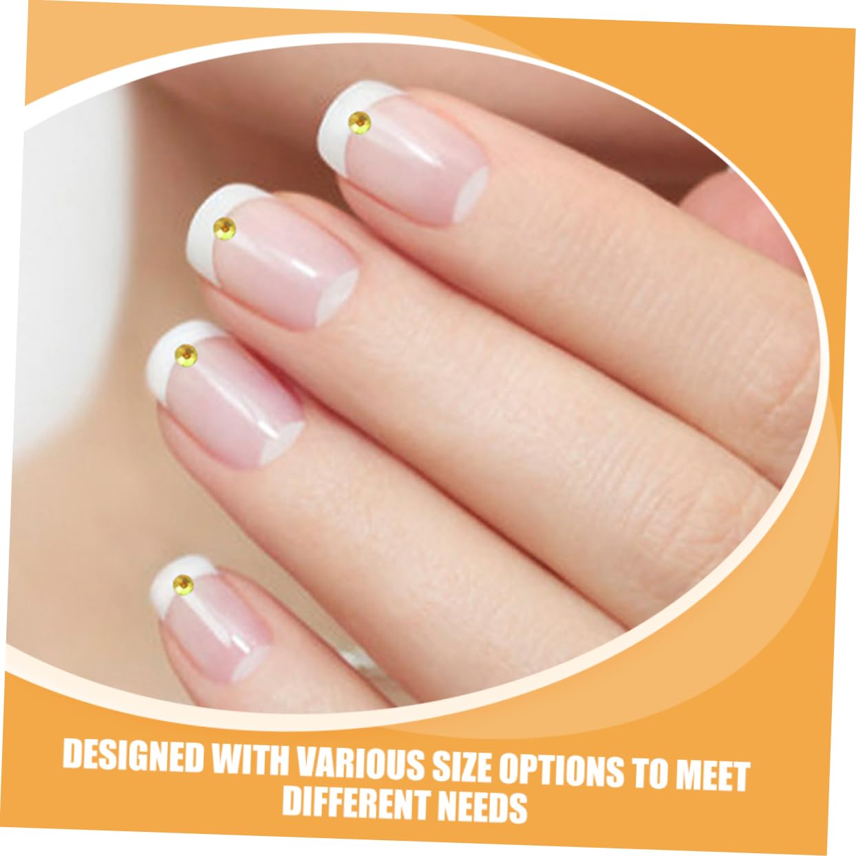 NUOBESTY 14400pezzi Strass Per Nail Art Decorazioni Per Unghie Flatback Charms Per Manicure Shiny Per Feste e Occasioni Speciali