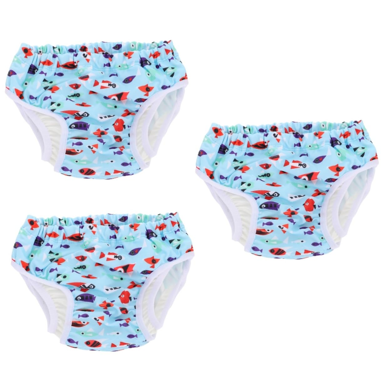 ibasenice 3 Piezas Pañales De Natación Para Niños Pequeños Uroclepsia Pañales Pañal Reutilizable Para Orinar Pañales Para Niños Niño Pañal Bañador Infantil Lona Bebé Shorts De Baño Ligero