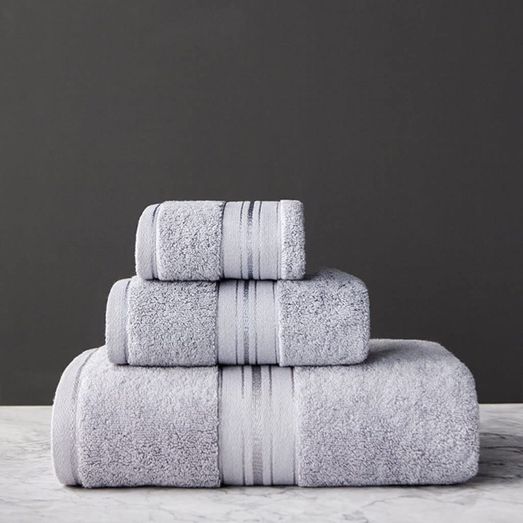 Bath Towel Set Cotton Soft Super Absorbent Towel Face Thick and Large Bath Towel Bathroom Hotel Sauna