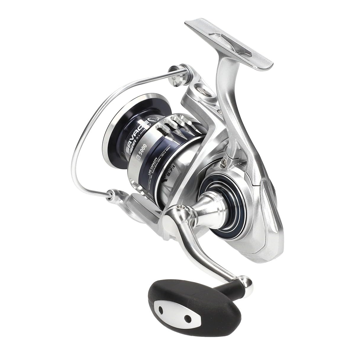 SGS Salzwassercombo Medium 3,05 m 30–100 g mit 5000 FD Spinnrolle | 2-teilig, Shore Jigging, salzwasserfest, für Küsten- und Meeresangeln
