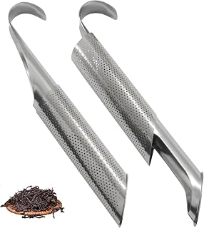 Stainless Steel Long Handle Tea Infuser Stick, 2Pcs | Pipe Infuser Tea, Reusable Tea Steeper, For Loose Leaf Tea/Coffee/Spices