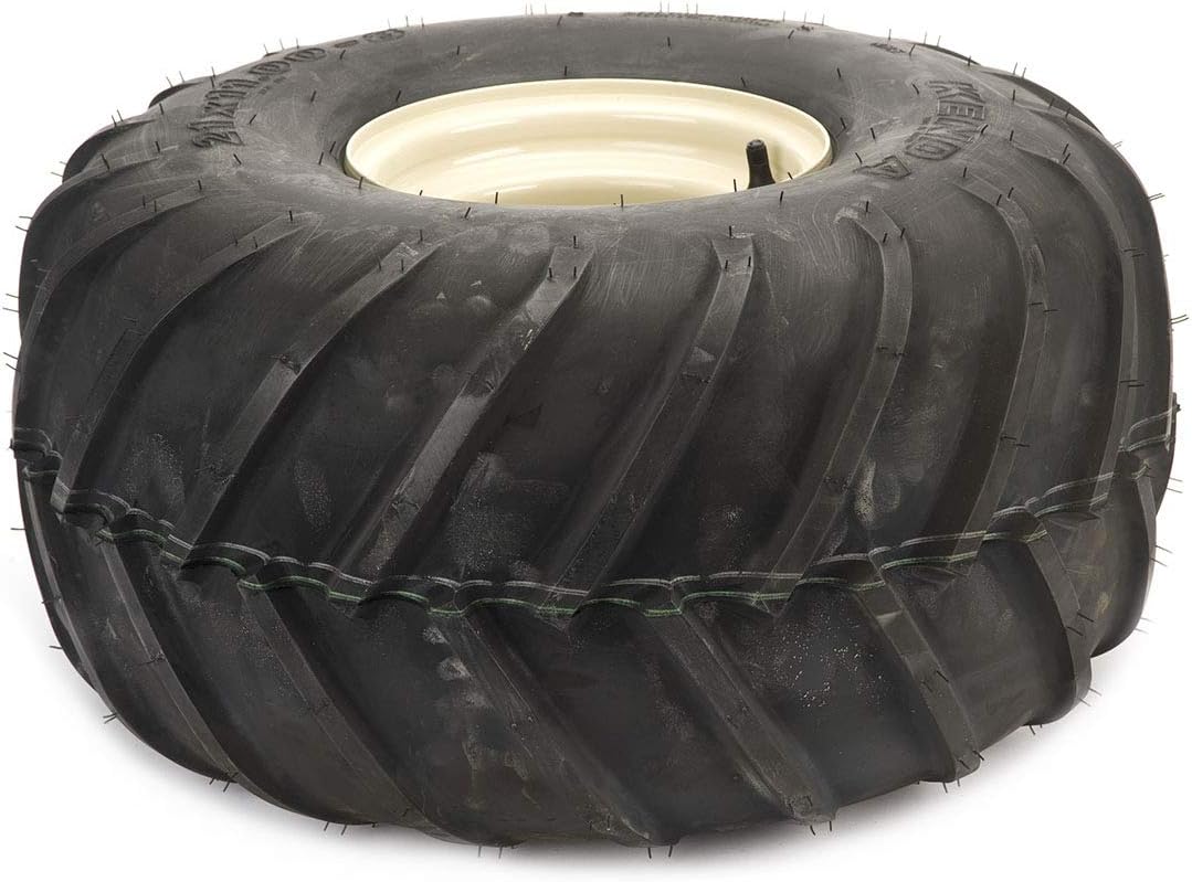 Grasshopper Mower Wheel and Tire Right Side, Low Pressure, High Flotation with Extra Grip Tread Providing Excellent Traction, Genuine Replacement for Tires, OEM 483930
