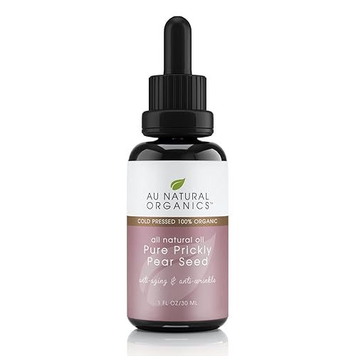 Miniatura 1 de Au Natural Organics Aceite de semilla de pera espinosa jarabe de cactus para cara cuerpo y cabello aceite puro sin refinar 1 onza 10fl oz