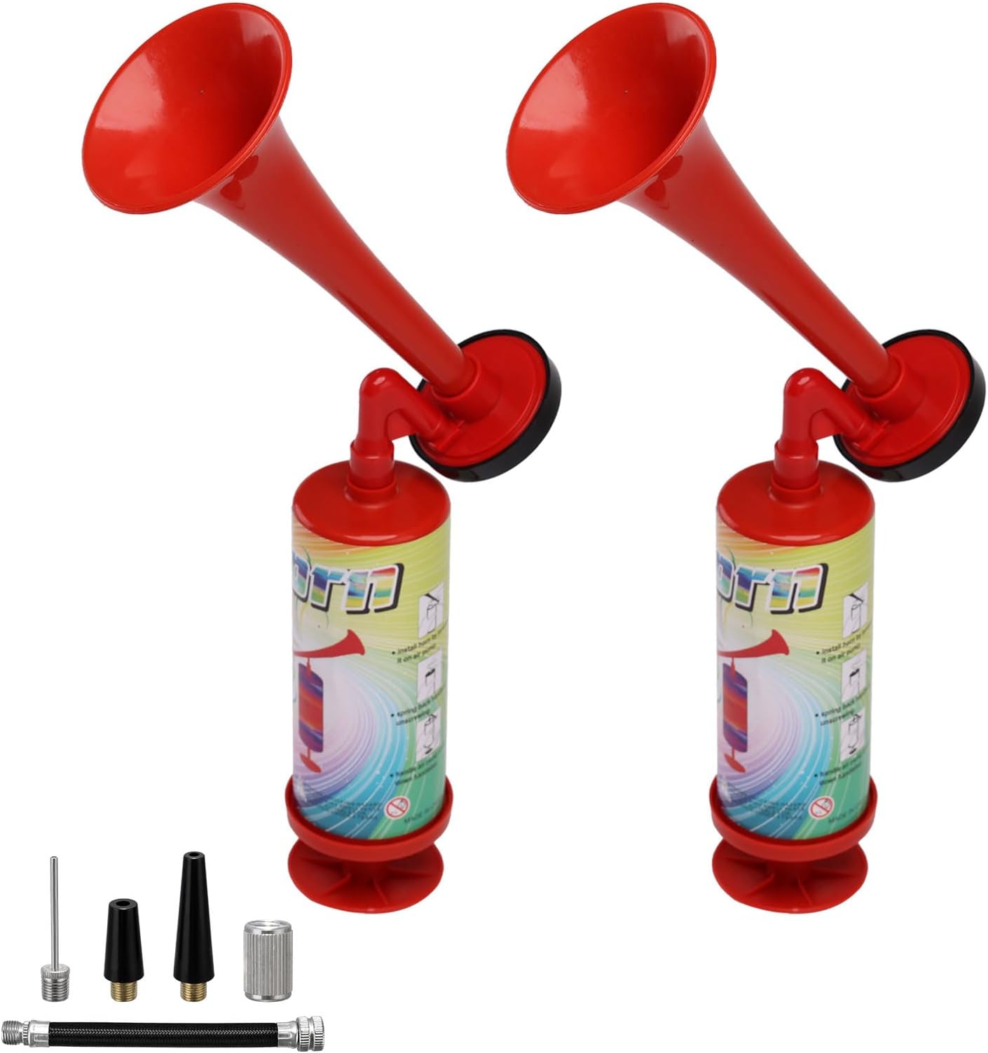 Boat Air Horn for Safety, Portable Air Pump Horn, Sports and Marine Air Horn