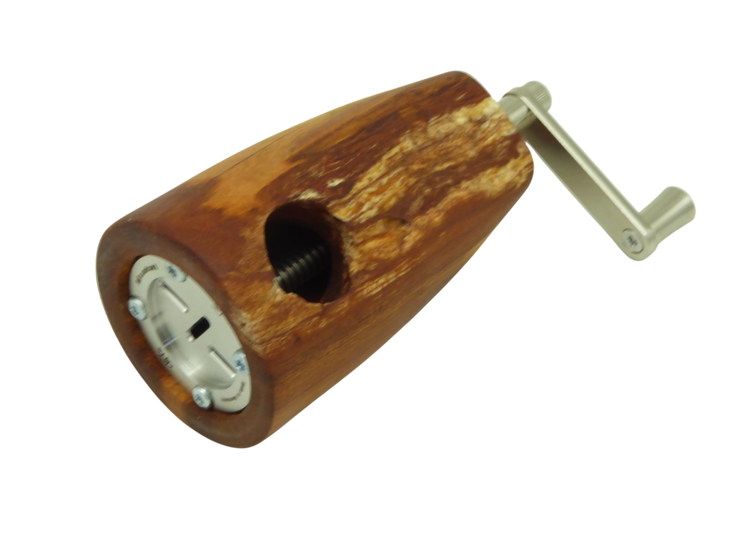 Holz Muskatmühlen Unikate handgemacht aus Edelhölzern | handgedrechselt | kleine Ausführung | manuell | tolle Geschenkidee (Pflaume 2)