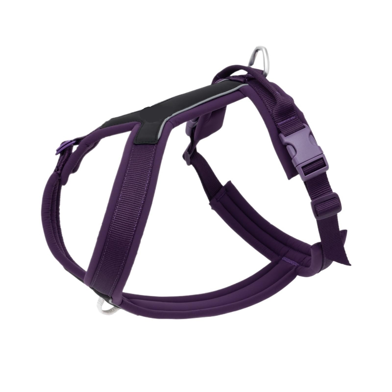 Harnais pour chiens confortable couleur violette taille XXXS avec sangles douces