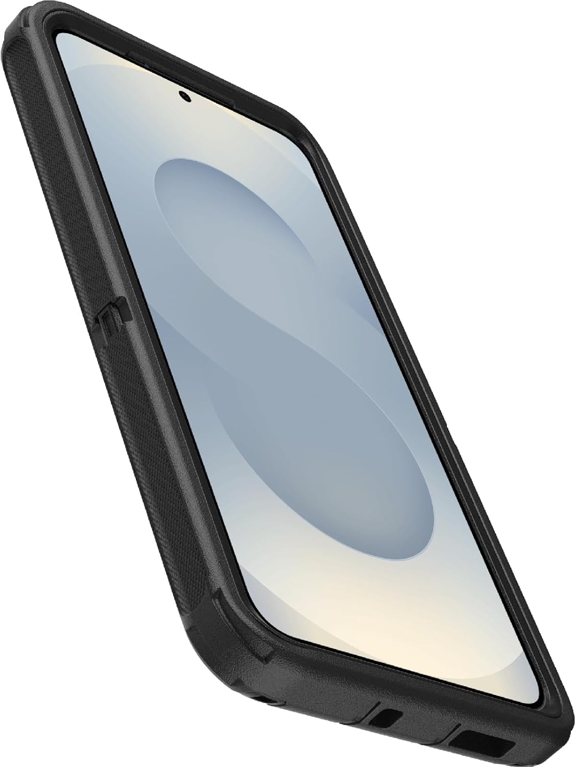 OtterBox Funda para Samsung Galaxy S25+ y Galaxy S24+ (solamente) - Defender Series - Negro - Incluye soporte de clip - Resistente y duradera - con protección de puerto - Embalaje no minorista