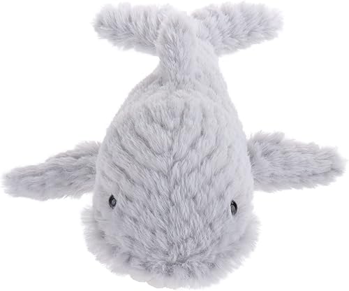 Miniatura 3 de Apricot Lamb Ocean Toys - Peluche de ballena gris, suave, perfecto para niños de 11 pulgadas