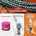 Red by Kiss Braiding Gel Extreme Hold Styler Fixer for Box Braids & Cornrows, Hydrating, Conditioning, Long-Lasting Frizz Control, 4C Moisturizing, Nourishing High Shine (6 fl. oz.)