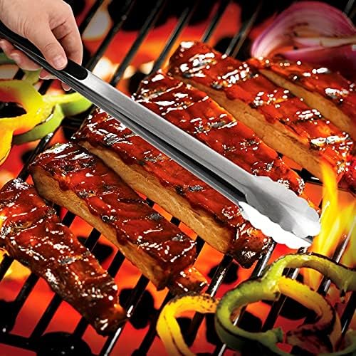 Cooking Tongs 1pc Barbecue Salad Food Clip BBQ Tongs Stainless Steel Kitchen Tools Multifunction Grill Tools Cooking Clip Tongs
