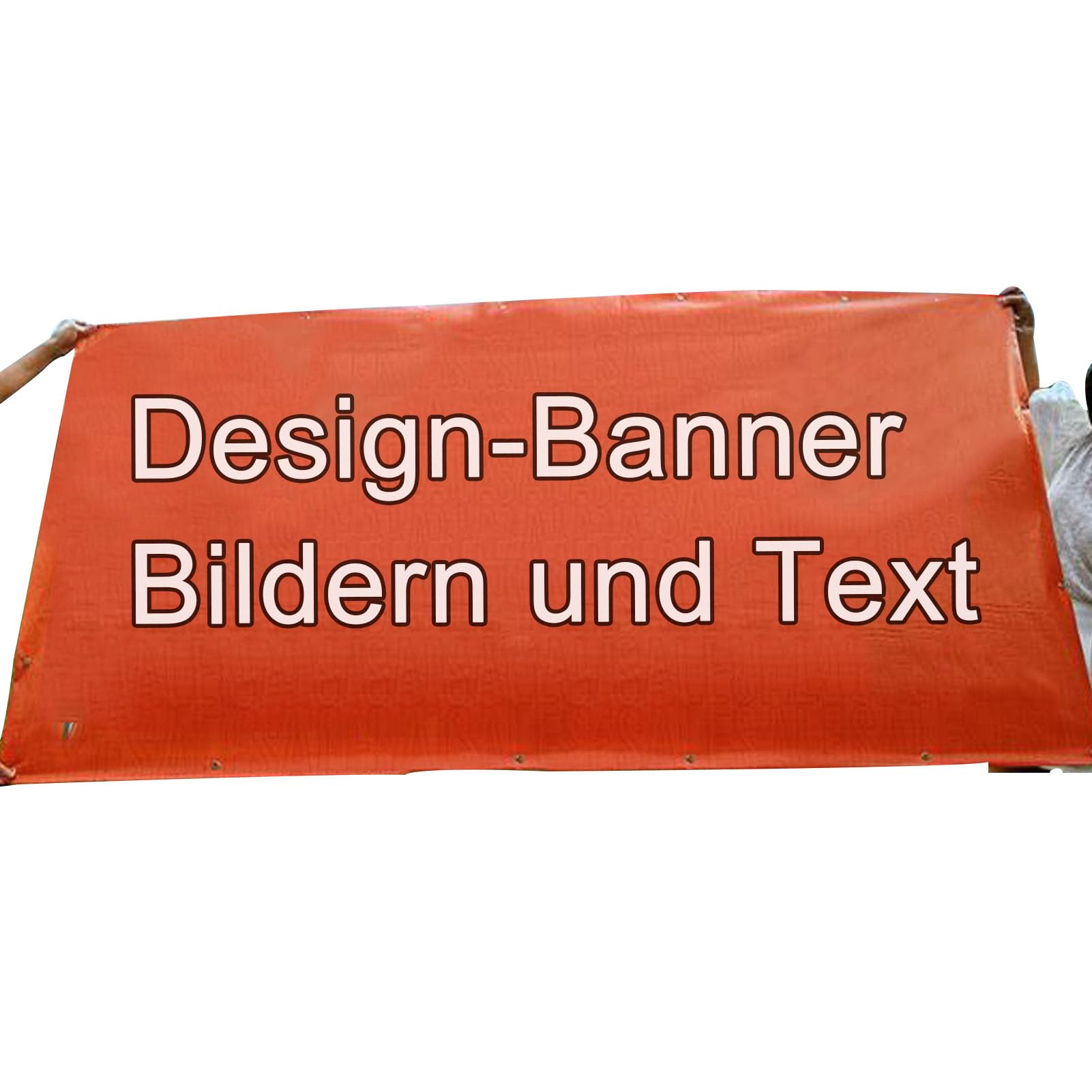 Personalisiertes Werbebanner Fügen Sie Ihr eigenes Design hinzu Inklusive Ösen für Werbung Veranstaltungen Hochzeiten Jubiläen Innen-und Außendekorationsbanner Bauzäunen,1.8×3m