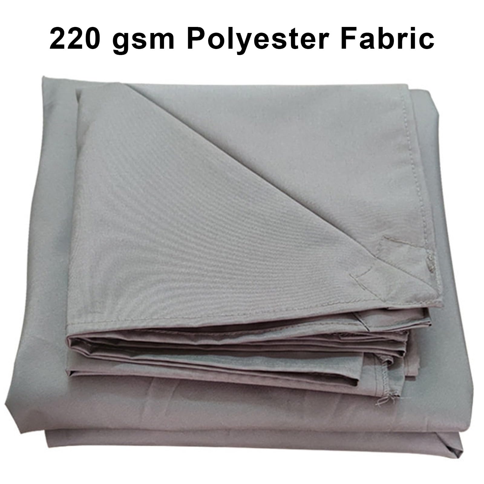 Telo di Ricambio per Ombrellone da Giardino 8 Stecche, Doppio Telo UVs30+ | Copertura a Sbalzo Poliestere 220gsm, Impermeabile, per Ombrellone da Giardino e Piscina(Light Khakiii,250x250cm)
