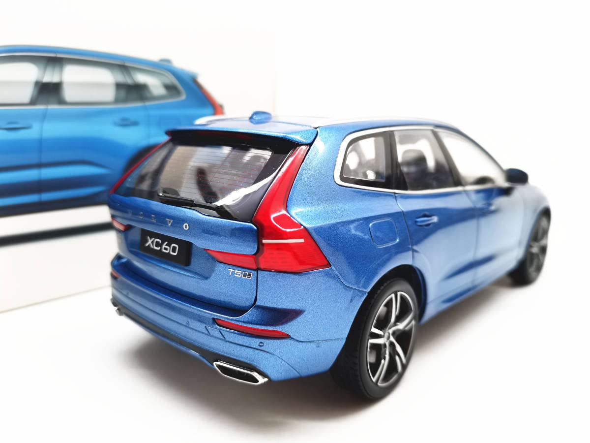 Amazon | 1/18 ボルボ XC60 青 | ミニカー・ダイキャストカー | ホビー