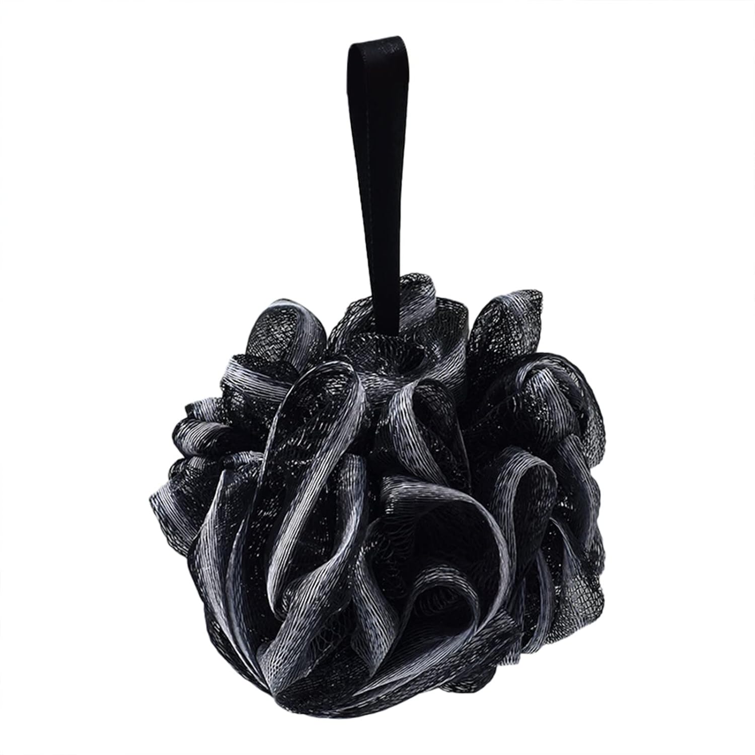 TODOZO Extra Large Mesh Soft Scrubber for Men and Women Exfoliate with Big Black & White Gentle Cleanse in Beauty Bathing Accessories Bathroom Storage (Black, One Size) : Beauty & Personal Care