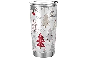 20oz Christmas Tree Tumbler With Straw Lid