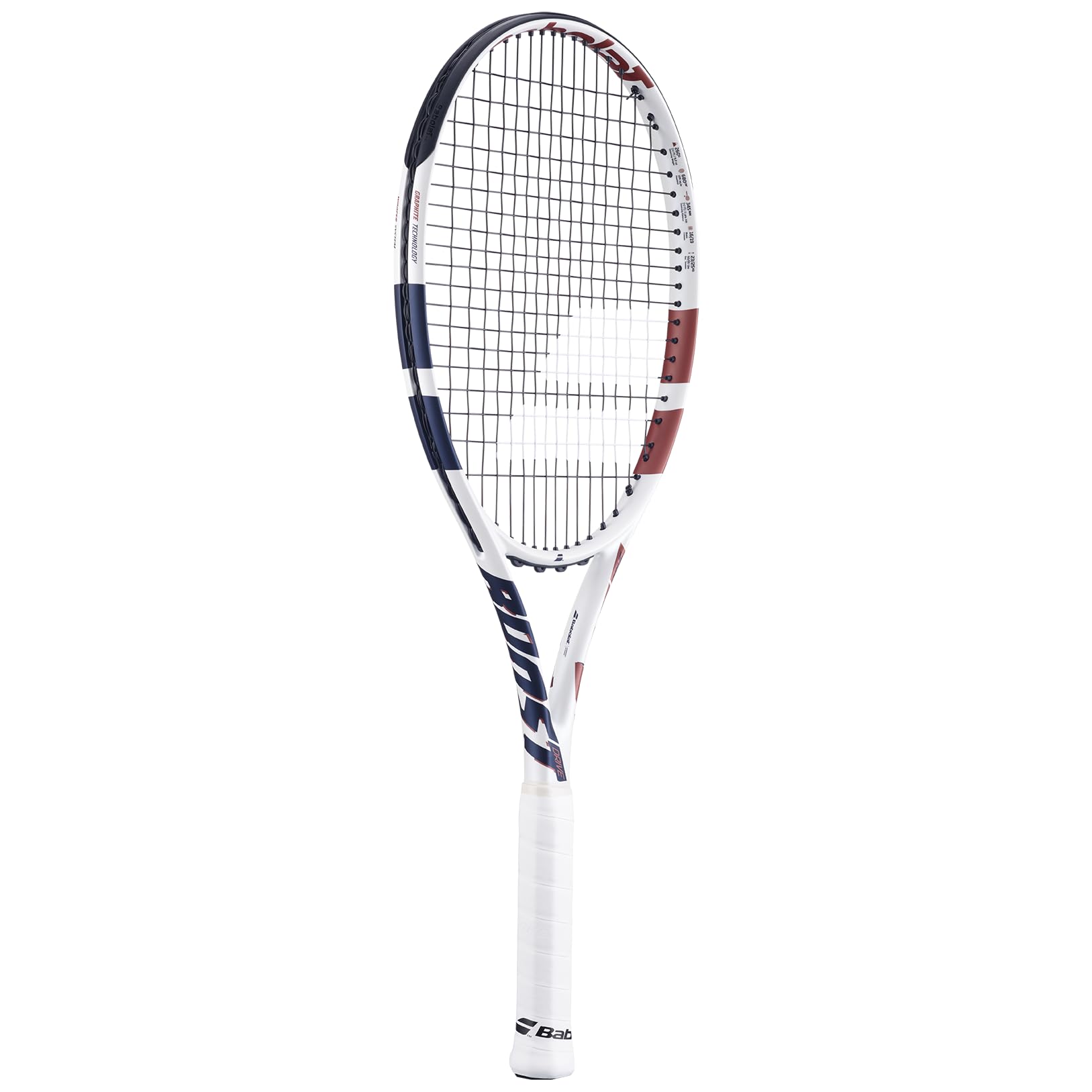Babolat Boost Drive Strung Tennis Racquet (White)