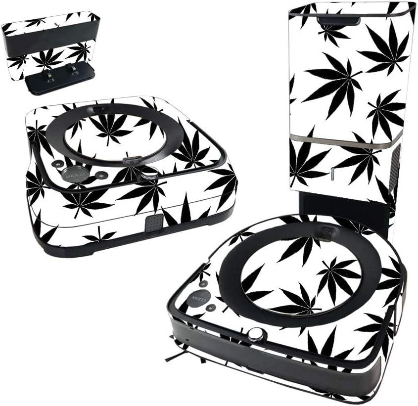 MIGHTY SKINS Skin Compatible with iRobot Roomba s9+ Vacuum & Braava Jet m6 Bundle - Pixel Pattern | , Durable, and Unique Vinyl Decal wrap Cover | Easy to Apply and Change Styles | Made in The USA