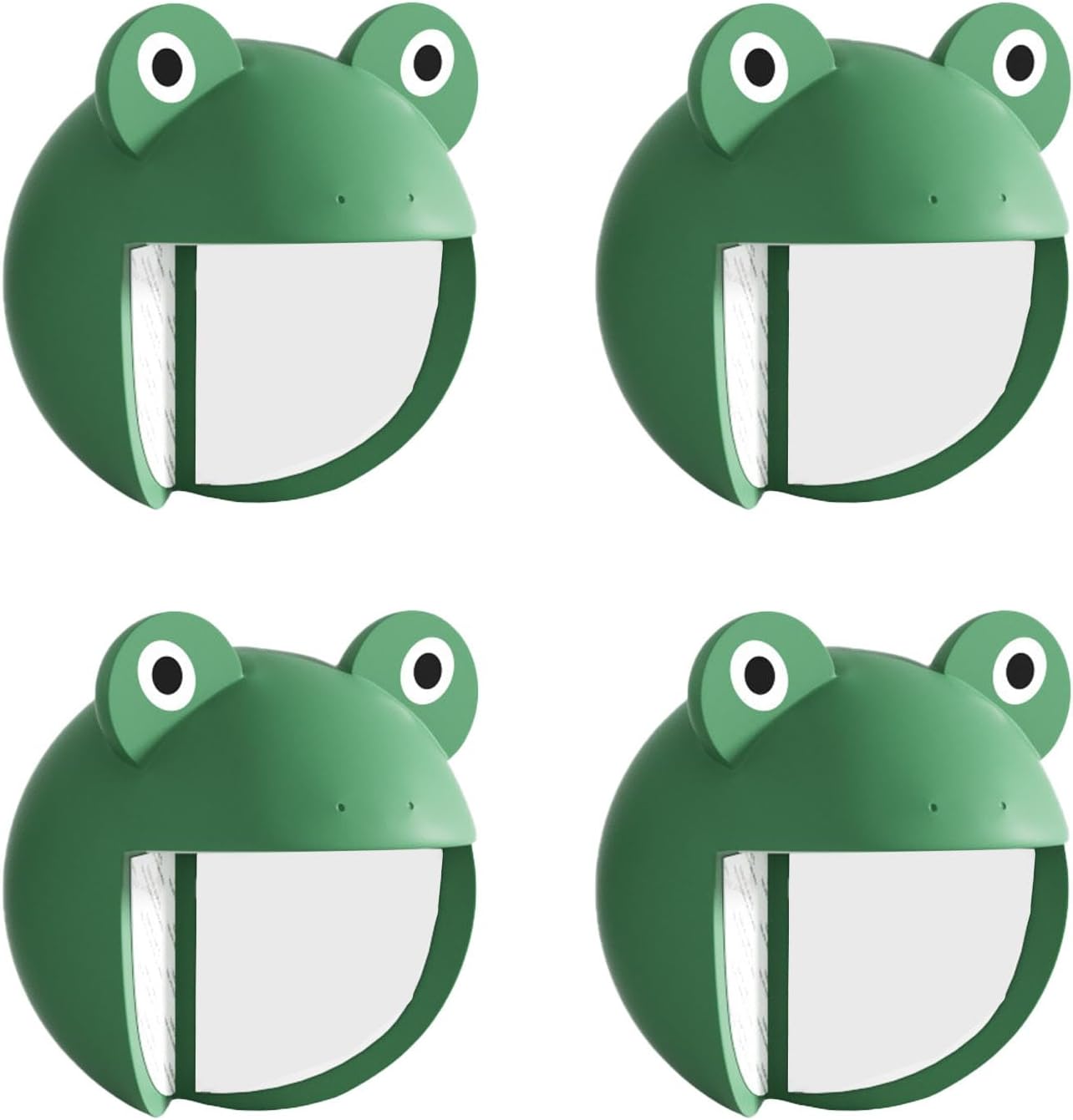 4pcs Silicone Frog Corner Protectors, Cartoon Safety Corner Guards for Baby Proofing Furniture, Soft Edge Covers for Tables & Desks