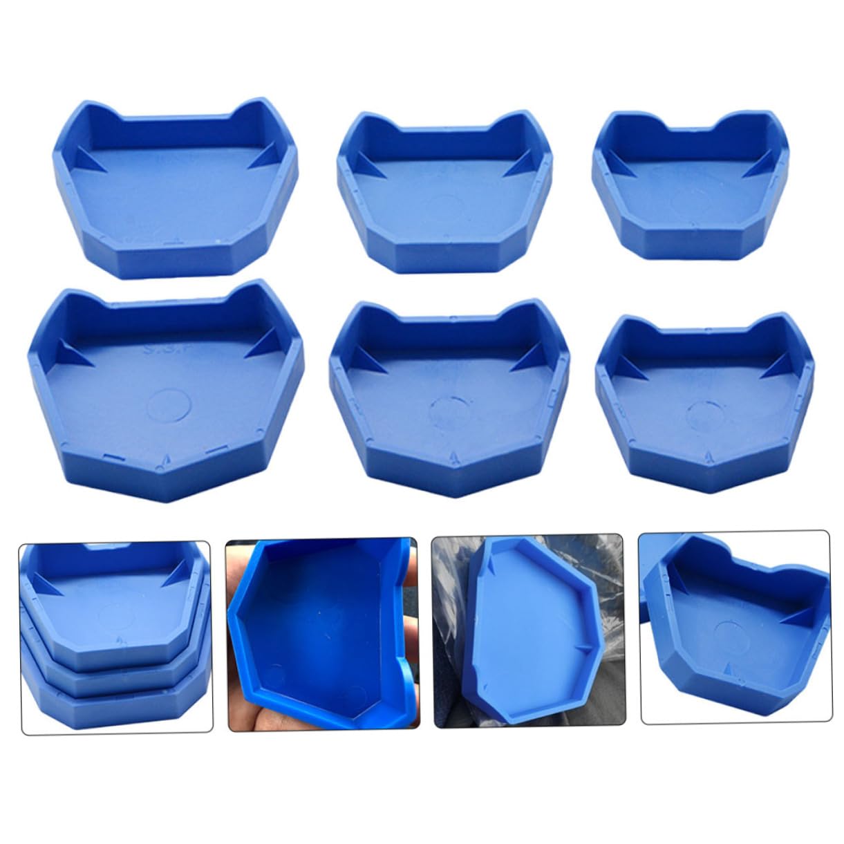 Zerodeko 5 Series Base Para Especial Para Mantener Sanitización De Bandejas Para Clínicas Odontológicas 6 Piezas X 5