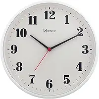 Relógio de Parede Quartz Branco