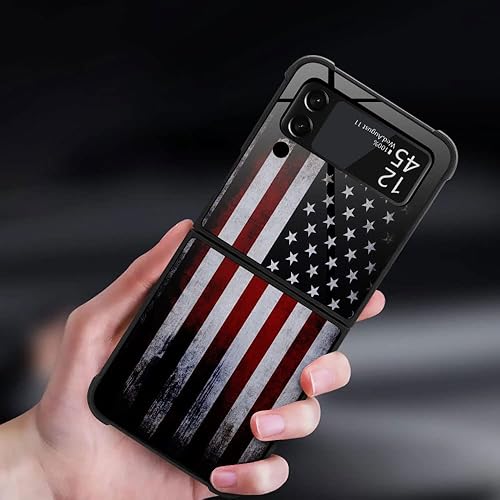 Miniatura 6 de Funda para Samsung Galaxy Z Flip3 5G, protección de grado militar, esquinas a prueba de golpes, funda antiarañazos para Samsung Galaxy Z Flip3 5G,