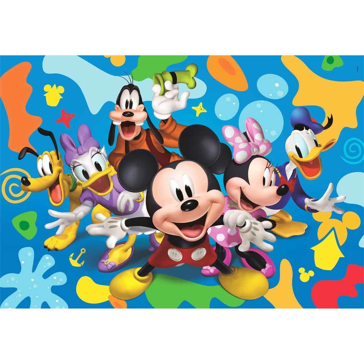 Clementoni Puzzle 104 pieces, Disney Mickey and Friends, Puzzle for Kids 6+ Years, Made in Italy, 25053, Multicolor - Image 2