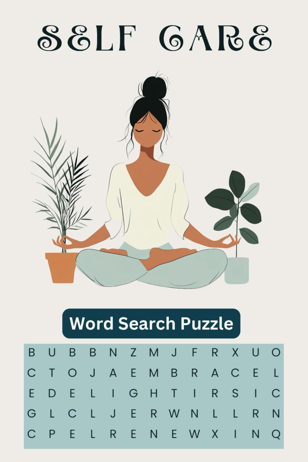 Self-Care Word Search Puzzles: For Relaxation and Positive Mindset