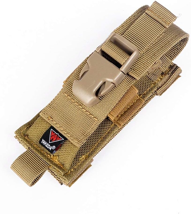 YAKEDA Multitool Pouch Sheath Folding Knife Sheath Pouch for Belt Molle Flashlight Mag Pouch