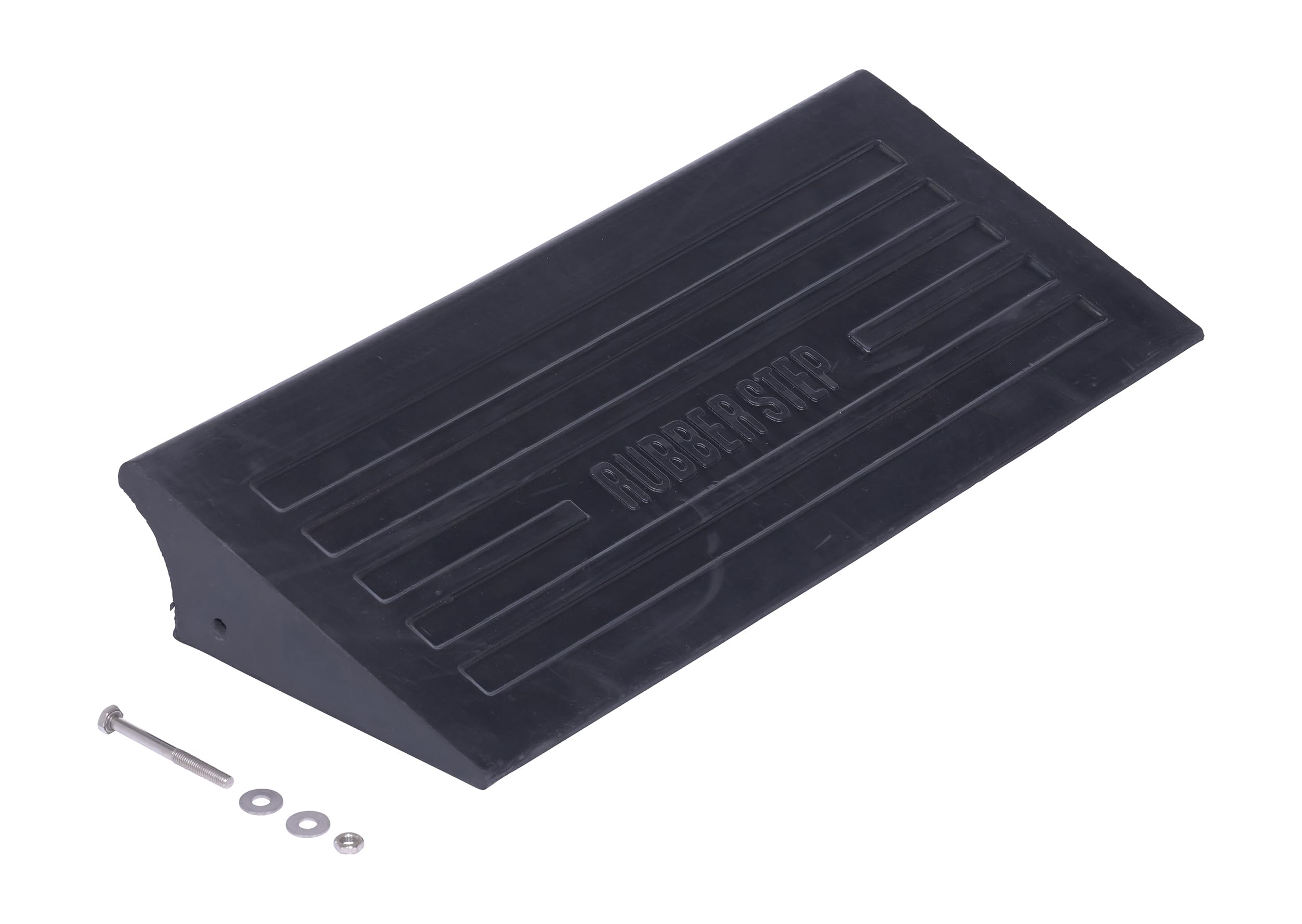 Vestil MRR-2310 Rubber Multi-Purpose Ramp for Outdoor Use Only 10-1/4 In. x 23-3/8 In. x 3-9/16 In. 5000 Lb. Capacity Black