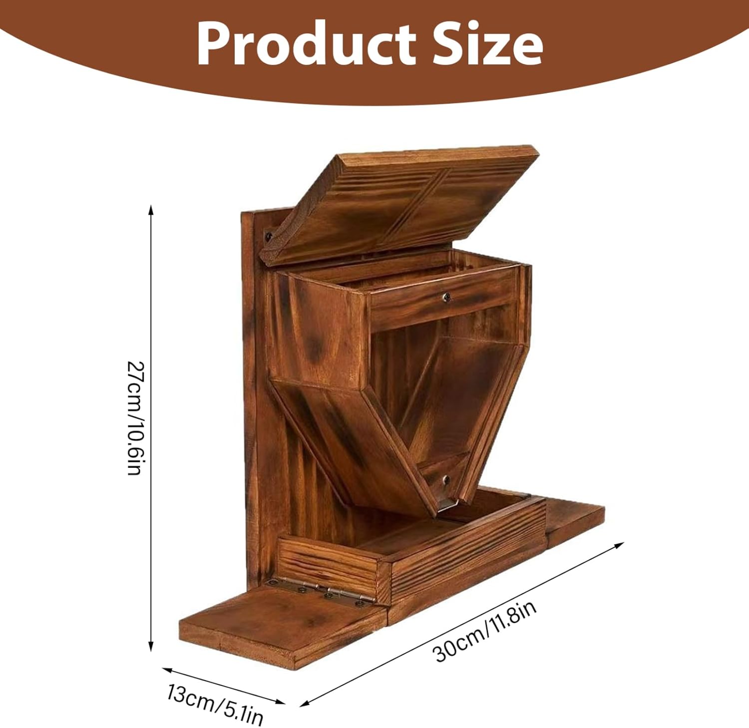 Squirrels Feeder, Wooden Chipmunk Feeder with Flexible Roof, Chipmunk Feeding Box with Transparent Window for Outside, Backyard and Garden Squirrels Feeders for Outdoors