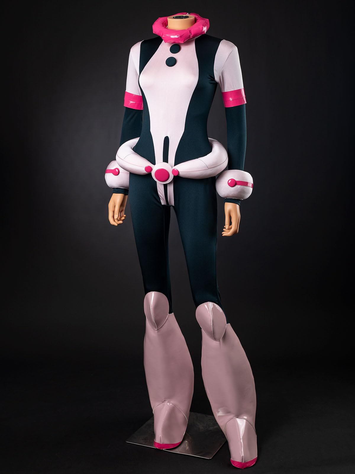 Cosfun Women Anime Cosplay Bodysuit Jumpsuit Mha Hero Suit Costume Upgrade Ver