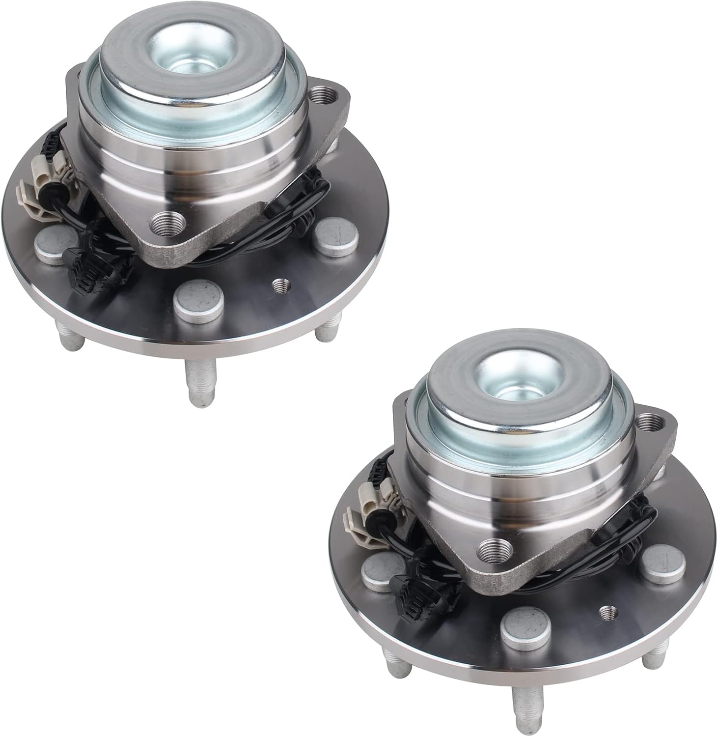 PAROD Pair 515097 Wheel Hub Bearing Assembly Compatible with 07-14 Cadillac Escalade, Chevy Suburban 1500, Tahoe GMC Yukon XL 1500 07-13 Avalanche Silverado 1500 GMC Sierra 1500, 08-14 Escalade ESV
